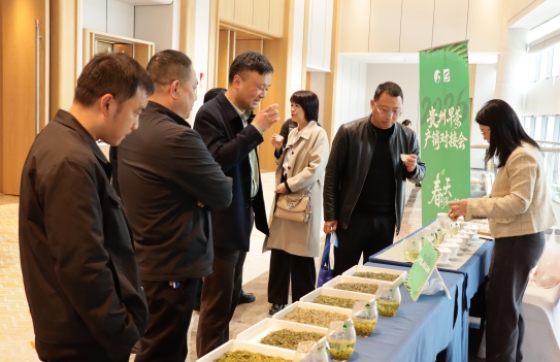 贵州早春茶亮相贵州省物流行业协会大会！